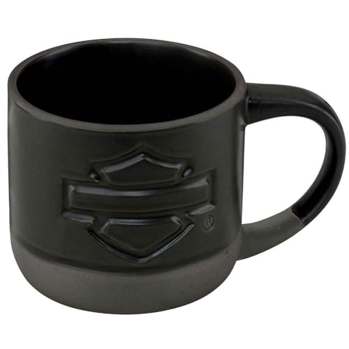 Taza cerámica Harley-Davidson con base gris tonal 13 oz miniatura 1