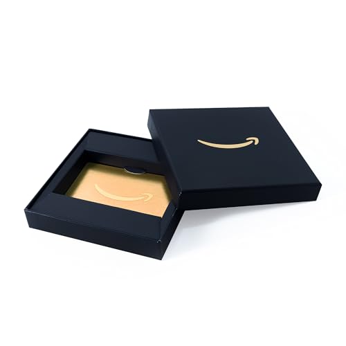 Amazon Physical Gift Card in a Gift Box - Better than Gold - Black