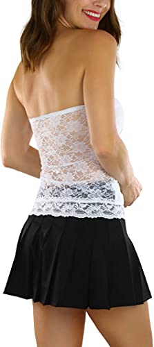 Image of ToBeInStyle Women's Cotton-Spandex Blend Stretchy Tube Top
