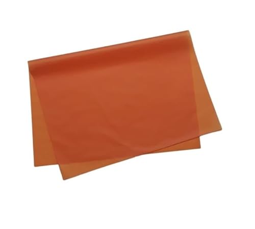 Papel de Seda Laranja 1 AC 85 50x70 cm Pacote C/100 Unidades