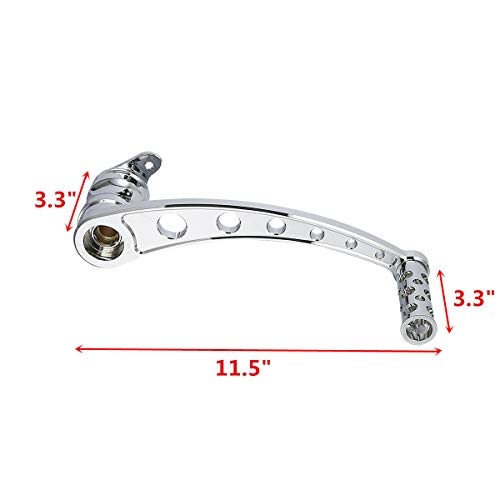 image for TCMT Chrome Motorcycle Shift Lever Brake Arm Fits for Harley Davidson 