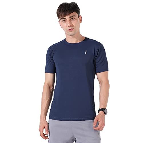 Image of Campus Sutra Men Polyester Regular Fit T-Shirt