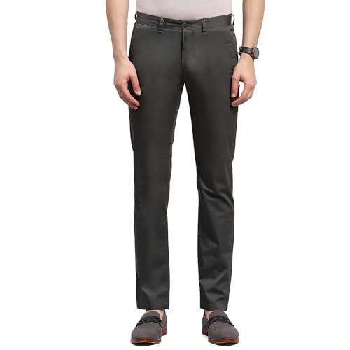 Image of Monte Carlo Mens Solid Regular Fit Trouser (2240861402CF)