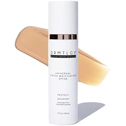 DRMTLGY Universal Tinted Moisturizer SPF 46 – Hydrating Dewy Tinted Sunscreen for Face with Zinc Oxide & Octinoxate – Niacinamide & Hyaluronic Acid – Broad Spectrum Lightweight Daily SPF, 1.7 oz