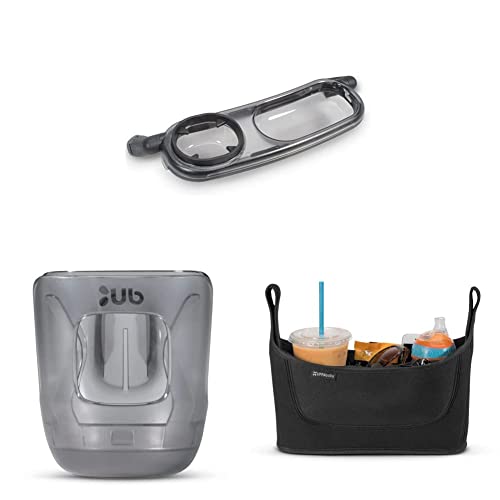 Image of Snack Tray for VISTA, VISTA V2, CRUZ, CRUZ V2, RumbleSeat, and RumbleSeat V2 & Cup Holder for Vista, Cruz and Minu1 Count (Pack of 1) & Carry-All Parent Organizer