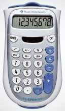 Preisvergleich Produktbild Texas Instruments Taschenrechner TI-1706 SV, Solar- und Batteriebetrieb, 80 x 145 x 18 mm
