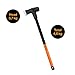 Fiskars Splitting Hammer X46, 2-in-1: Ax and Hammer, Hardened Steel Blade/Glass Fiber ReinForced Plastic Handle, Black/Orange, 1001705, Standard, 92 x 26 x 8 cm
