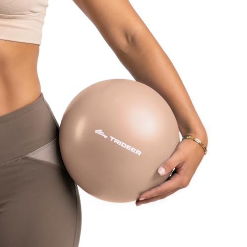 Image of Trideer 9 Inch Pilates Ball with Inflation Straw, Small Exercise Yoga Ball