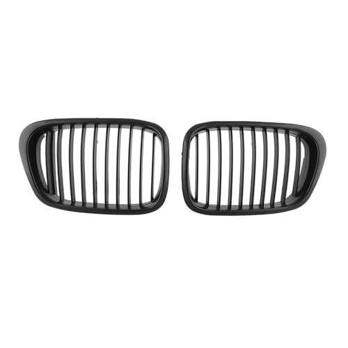 Grille Pare-Chocs Avant Noire Mate Double Haricot E39