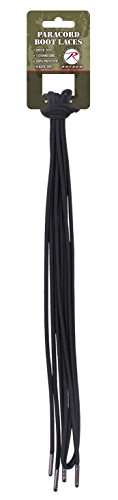 Rothco paracord boot laces solides pour botte de travail et chaussure de marche outdoor