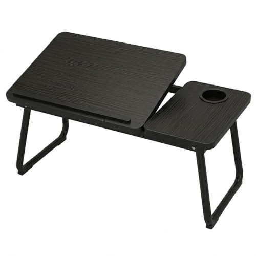 �q���� komaitoma�y���[�^�C�v�z�܂肽���݃e�[�u�� ��55×���s32×����25cm �x�b�h�e�[�u�� �p�x�����\ �J�b�v�z���_�[�t�� �����h�~�X�g�b�p�[�t�� ���[�e�[�u�� �m�[�gPC�f�X�N �x�b�h��e�[�u�� �ݑ�[�N �Ǐ� �H�� (�u���b�N)