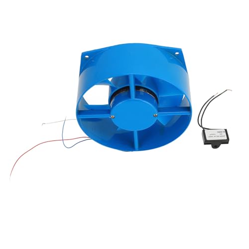 Natudeco Ventilador axial Big Air Ventilador axial de alta velocidad de 6 pulgadas Extractor axial para gabinetes de servidores Equipos Impresoras 3D