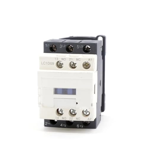Contacteur magnétique 3P haute durabilité LC1-D09 triphasé 9A pour armoire industrielle