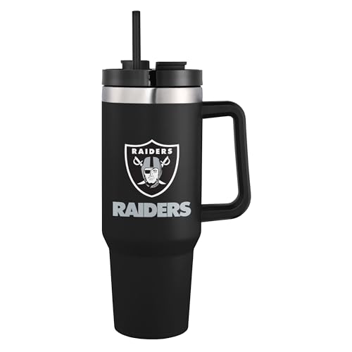 Image of FOCO NFL unisex-adult NFL Team Logo Insulated Travel Mug 40oz XL Tumbler