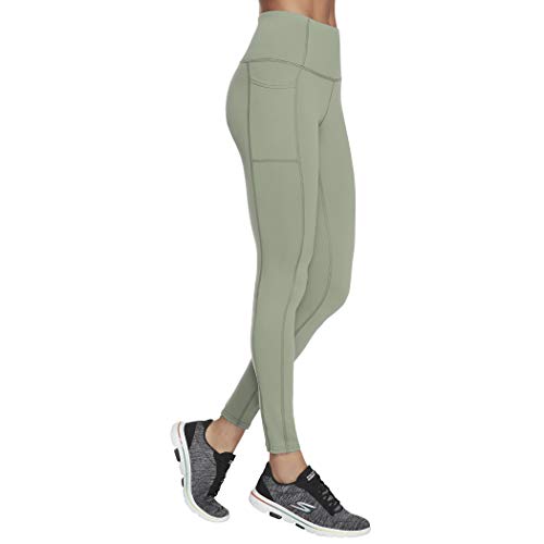 Skechers Gowalk Evolution Flare Pant II de mujer legging acampanado negro 2