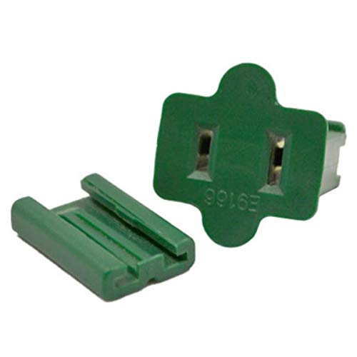 Holiday Bright Lights 239065 Female Slide Plug44; Green - Pack of 25