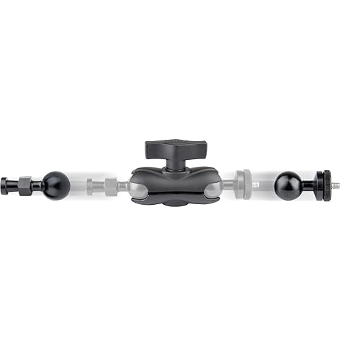 Image of Kupo Super Knuckle Hex Stud Ball for Convi Clamp, CNC Aluminum 26mm Ball Head with 5 /8 inch Hex Baby Stud for Non Rotating Clamp Based Rigging (KG018111)