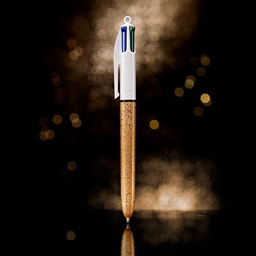 BIC 4Colori Party, Set Penne Multicolore, Punta