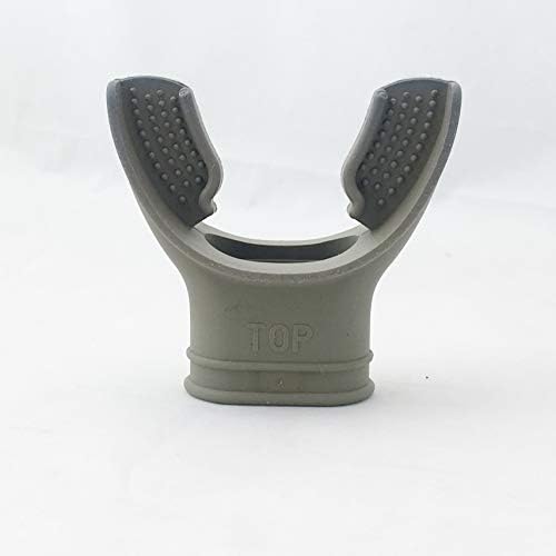 DIVESAFE Replacement Anti-Microbial Mouthpiece for Regulator Octo Snorkel with tie-wrap