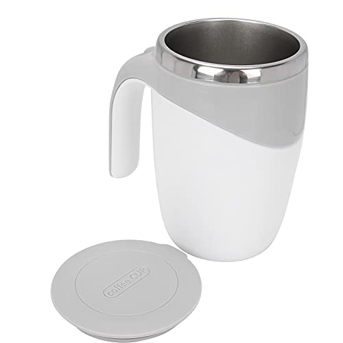 Nimomo Self Stirring Mug, 380ml Magnetic Auto Self Automatic Mixing Cup Self Mixing Mug Self Stirring Cup Coffee Self Stirring Mug for Coffee Tea Milk Gift