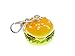 Miniblings Hamburger Cheeseburger Bracelet Charm Burger 20mm