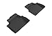 3D MAXpider Custom Fit Kagu Floor Mat (Black) for 2014-2022 Mini Hardtop 4-Door - 2ND Row