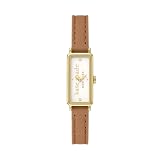 kate spade new york レディース ROSEDALE 三針 ゴールドトーン ステンレススチールウォッチ、KSW1842