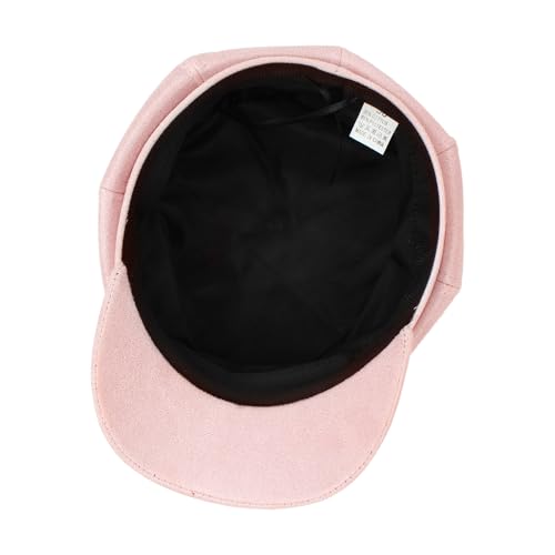 Gorra estilo Newsboy de ante sintético para mujer miniatura 3