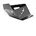 Black Front Skid Plate Engine Guard Protector Cover Compatible with Kawasaki KLX230L 2020-2024,KLX230 2020-2022; KLX230S 2022; KLX230R 2020-2024; KLX230R S 2020-2024