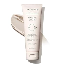 MDSolarSciences Mineral Crème SPF 50 Sunscreen for Face – Water-Resistant, Broad Spectrum UV Protection – Blendable Micronized Zinc Oxide – Smooth, Natural Matte Finish