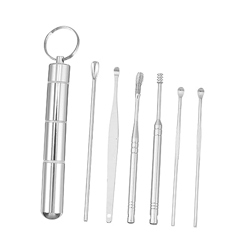 Healeved 1 Zbg 7 Xv[Zbg ear stick CLbg Pg Cc[  tB^[ | CsbJ[ pIȎ XeX| Silver