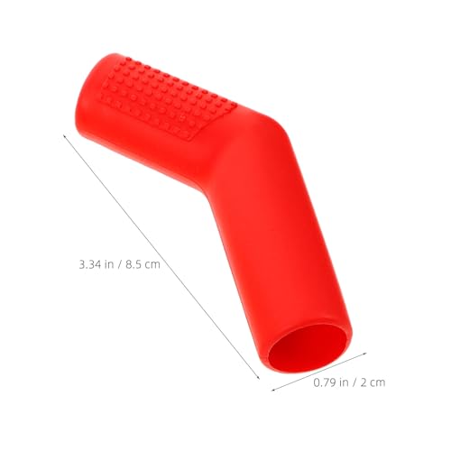 Cubierta de palanca de cambios de goma resistente Abaodam para motocicleta 3