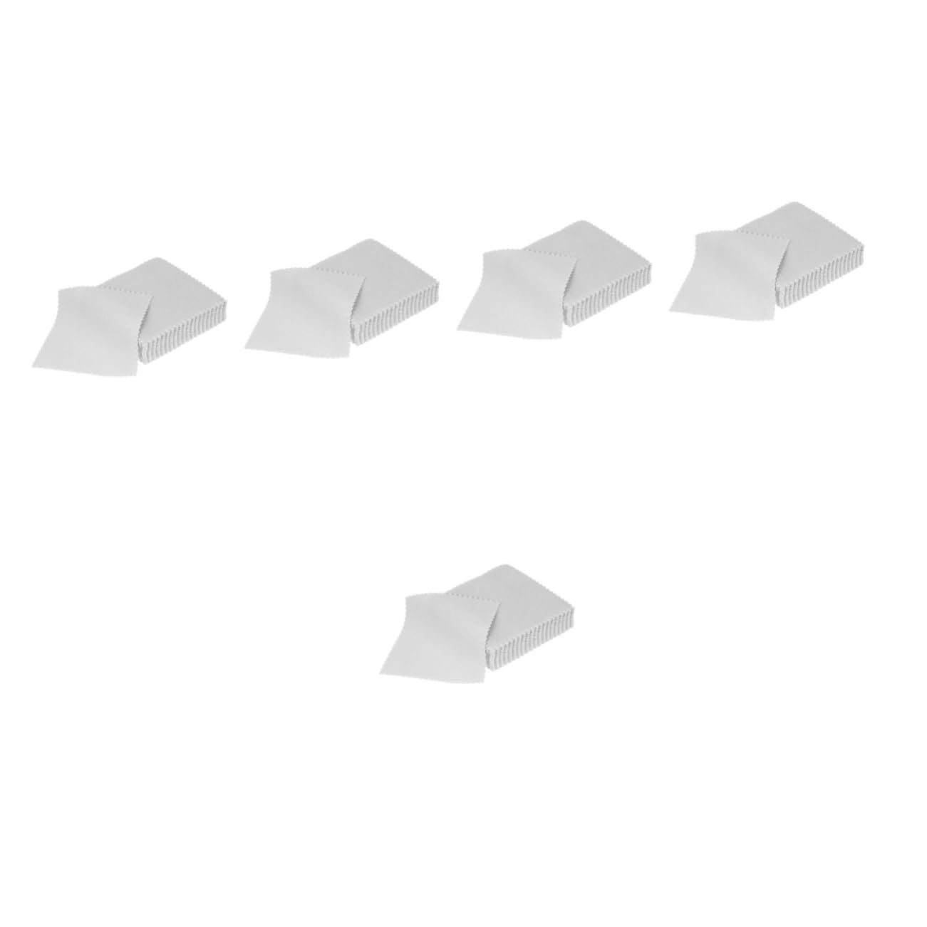 Pezza per Pulire Polacco Panno per Lucidare L'Oro Detergente per Gioielli in Argento Panno per La Pulizia Dell'argento Sterlina Grigio Pelle Scamosciata