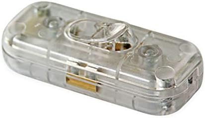 Lamps and Lights Inline Rocker lamp Switch - Clear