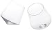 Sempli Cupa-Vino Clear Aerating Wine Glasses, Set of 2 in Gift Box