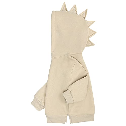 Image of ZFTTZYMX Baby Unisex Cotton Solid Hoodies, Toddler Sweatshirt Kids Cute Ear Hoody Tops Pullover Fall Winter Clothes