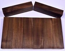 Miniatura 5 de Cuchillo de madera de nogal negro Escalas Cuchillo Mango (PARE), Knifemaking