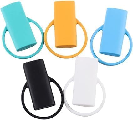 5Pcs Colorful Silicone Lighter Case,Portable Silicone Cover,Lighters Holder Non-Slip Lighter Case Smell Proof, Crush Proof Cover,Lighters Pack,for Men