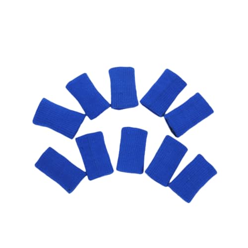 BUTIFULSIC Finger Braces Support Nylon Elastic Protector Practical Sports Sleeves Hand Brace for Volleyball Badminton (Yellow)