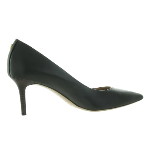 Lauren Ralph Lauren Women's Lanette Nappa Leather Pump, Dark Olive, 82