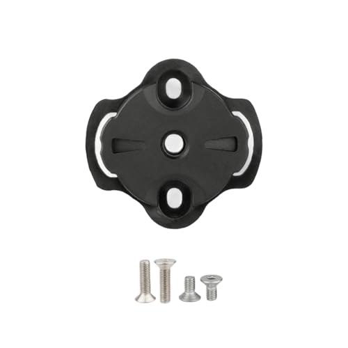 TEMOOUES BikeFit - Soporte para computadora y velocímetro de ciclismo, base fija, soporte estable para bicicletas, equipo de ciclismo, soporte universal para faros delanteros de bicicleta