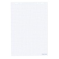 Herlitz 10834141 Flipchartblock, 68x99cm (kariert/gelocht), 5 Blöcke (20 Blatt je Block) (1, Blöcke ohne Zubehör (je 5 im Karton))