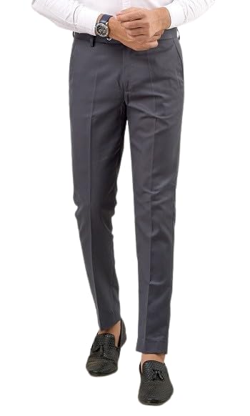 Formal Pants for Men Office Wear - Premium Regular Fit Formal Trouser for Men, Boys, Gents Bottom Formal wear for Office Meeting, Party, Gathering, Wedding Formal Trouser-image-40