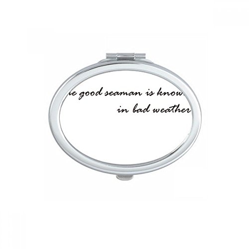 Miroir de poche portable cadeau idéal multicolore avec slogan positif - 2