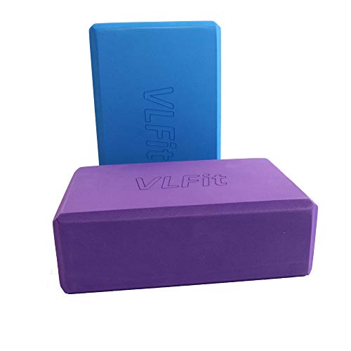 VLFit 2er-Set Yoga Blöcke/Yogablock - Wählen Sie Ihre Farbe und Größe (LILA und BLAU) VLFit 2er-Set Yoga Blöcke/Yogablock - Wählen Sie Ihre Farbe und Größe (LILA und BLAU)