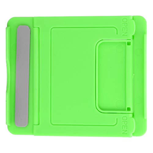 Image of Portable Mobile Stand, Mini Cell Phone Stand, Portable Mobile Phone Stand, Desktop Cell Phone Holder, Foldable Phone Support, Suitable for Cell Phones, Tablets(Green)