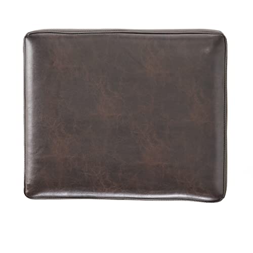 Christopher Knight Home Lopez Leather Backless Bar Stools, 2-Pcs Set, Brown #TOP6