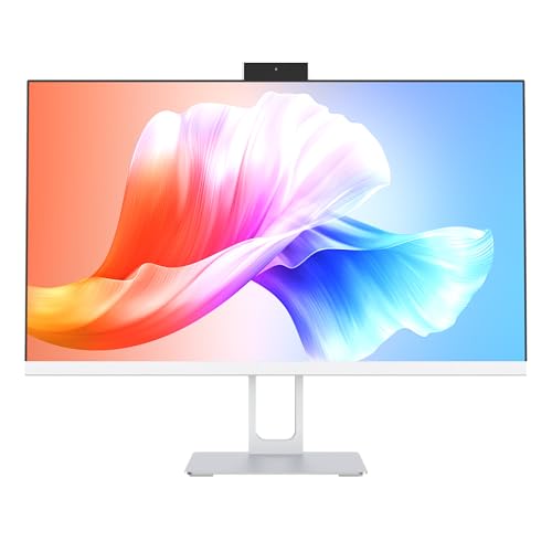 Image of 23.8 inch All-in-One Business Desktop Computer, i5-2520M, 16GB RAM, 512G SSD, Windows 10 Pro, Webcam, WiFi, Bluetooth, Mouse, Keyboard