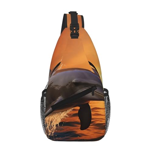Mochila Sling Urbana para Hombre y Mujer Negra miniatura 1