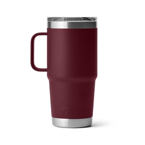 Image of YETI Rambler 20 oz Travel Mug, Stainless Steel, Vacuum Insulated with Stronghold Lid